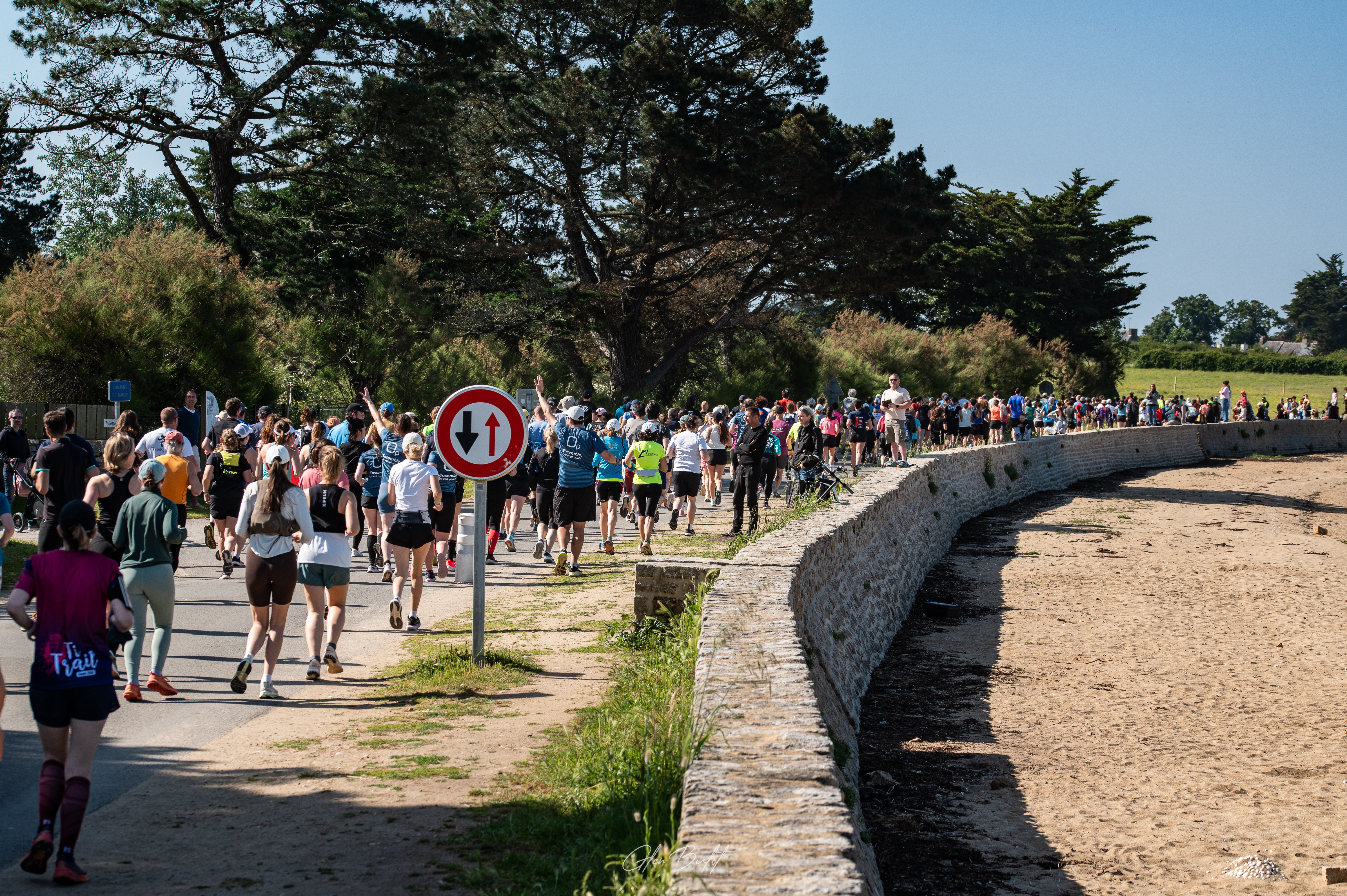 Participants à la course